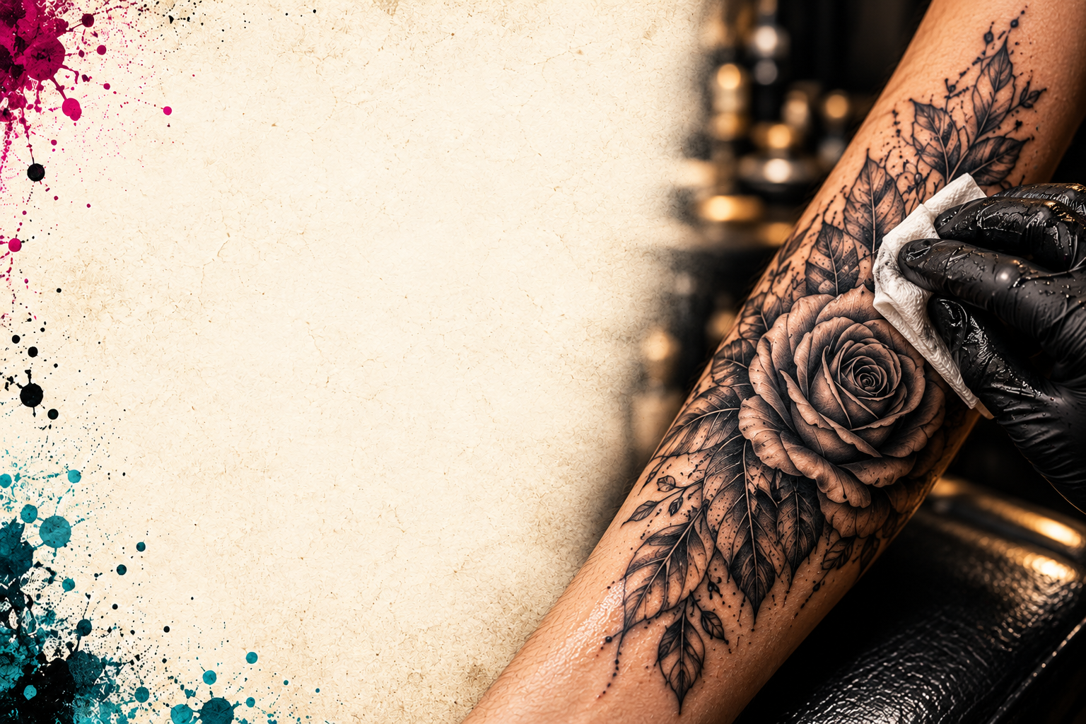 Dövme Sonrası Bakım - Tattoo Ombra